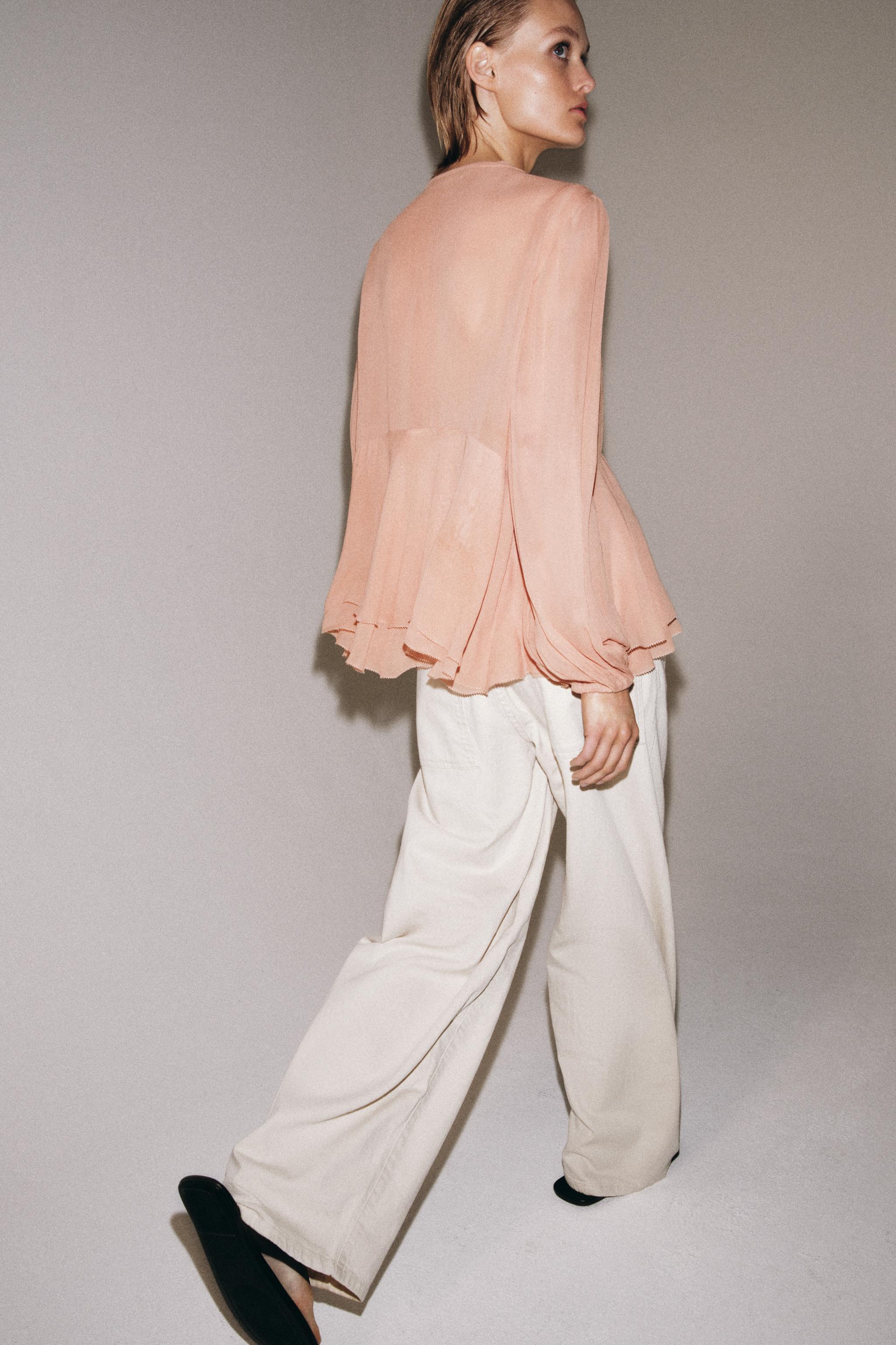BLOUSE À VOLANTS ZW COLLECTION